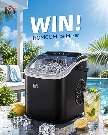 Prize image for Win a HOMCOM Ice Maker