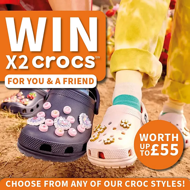 Win a Pair of Crocs for You and a Friend