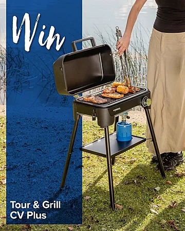 Prize image for Win a Tour and Grill CV Plus worth £200
