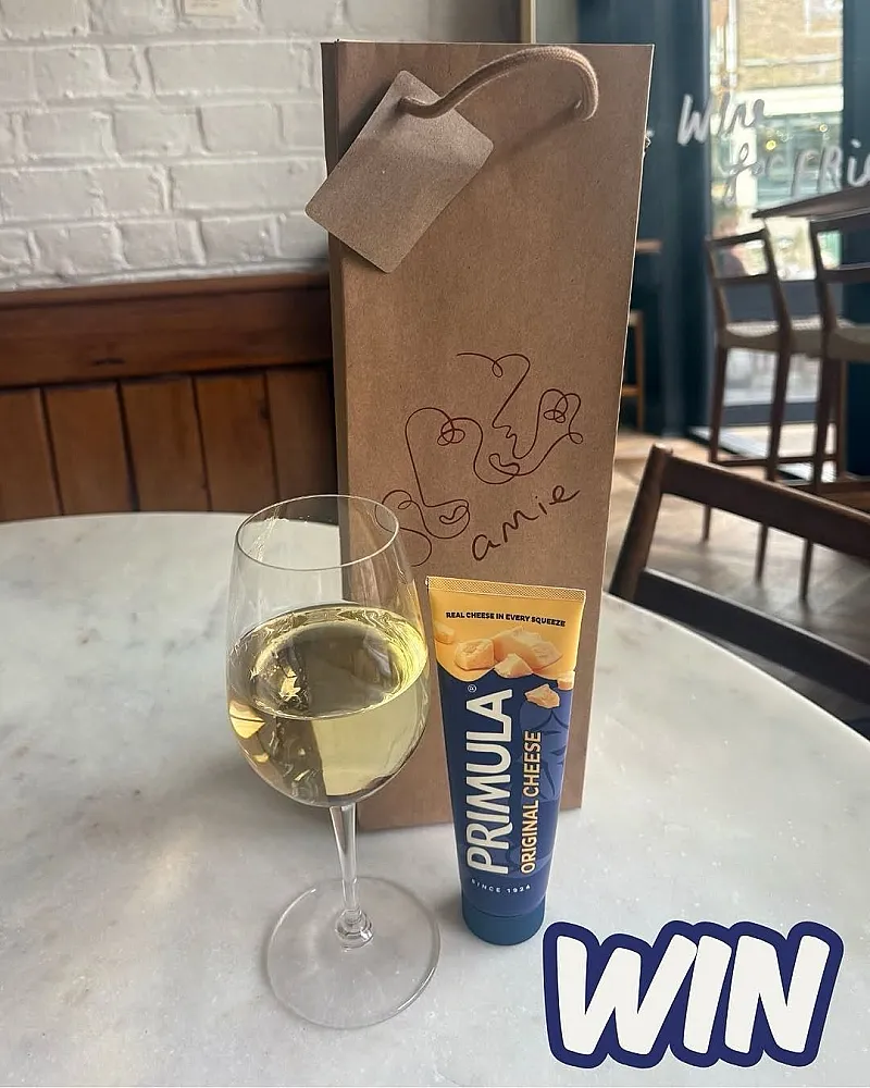 Win a bottle of amie Rosé and a Primula cheese bundle