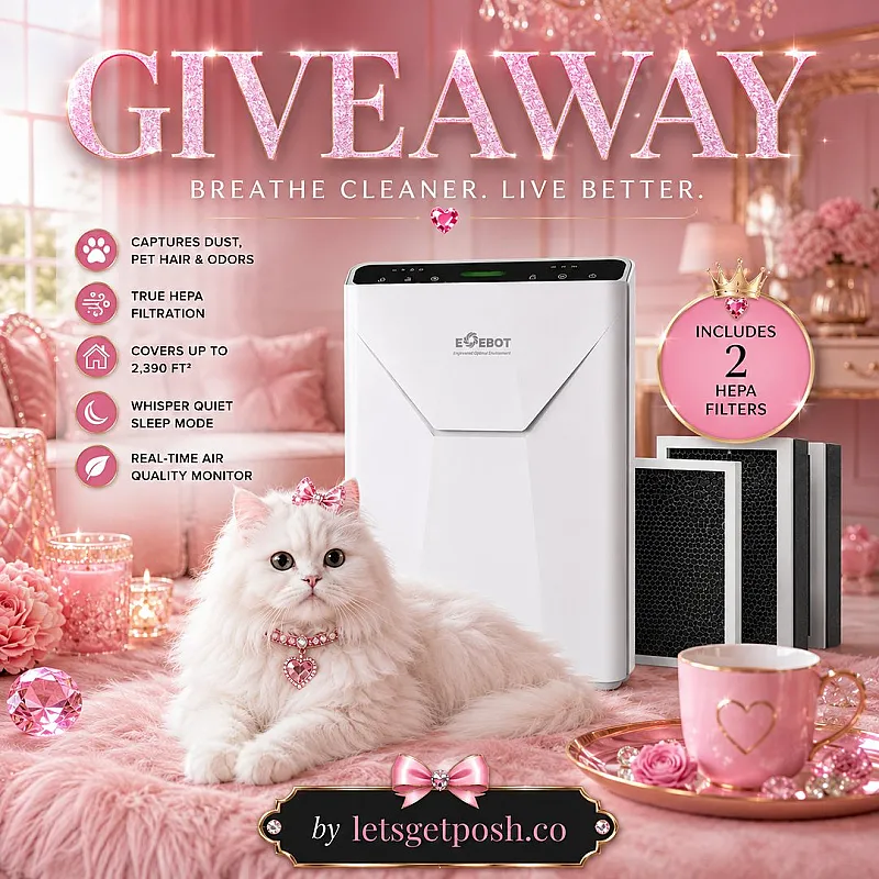 Win an EOEBOT HEPA Air Purifier