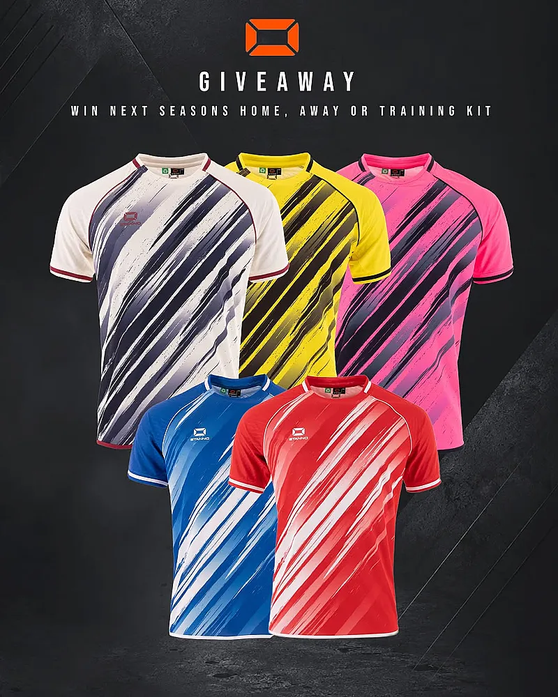 Win a 7 or 11 a Side Football Kit for Your Team