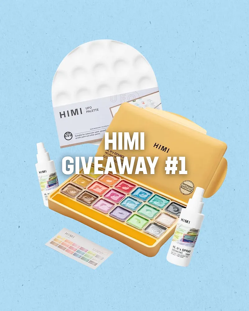 Win a HIMI Watercolour Paint Package