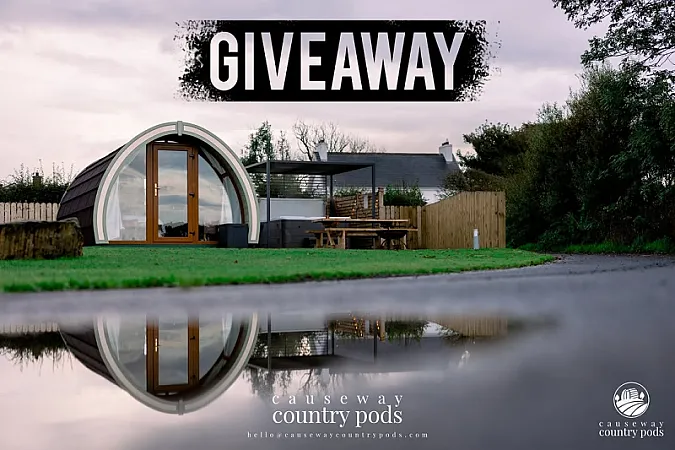 Prize image for Win an Overnight Glamping Stay at Causeway Country Pods