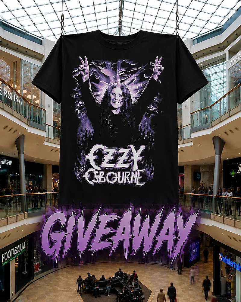 Win an Ozzy Osbourne T-Shirt