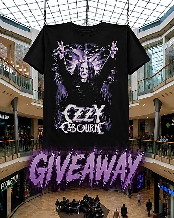 Prize image for Win an Ozzy Osbourne T-Shirt