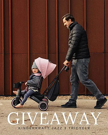 Prize image for Win a Kinderkraft JAZZ 3 Tricycle