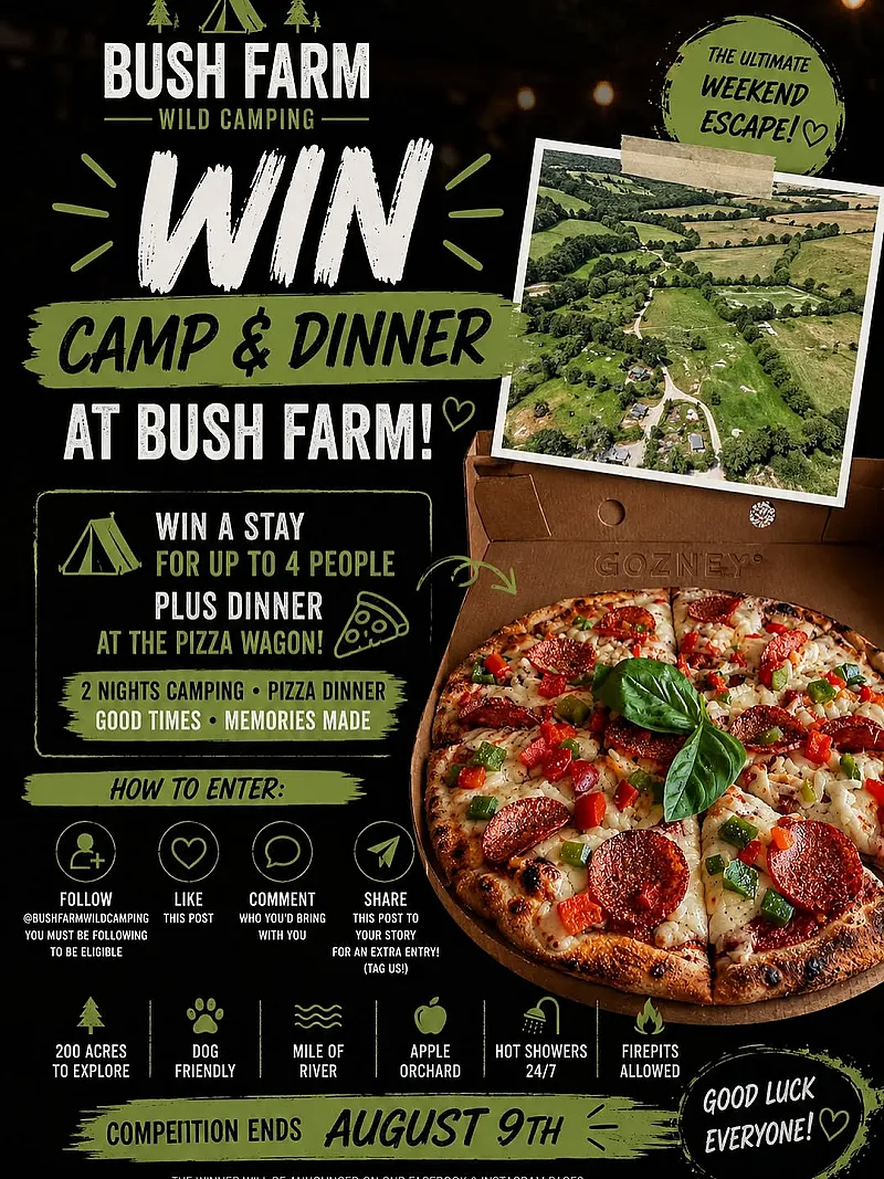 Win 2 Nights of Wild Camping in Cornwall
