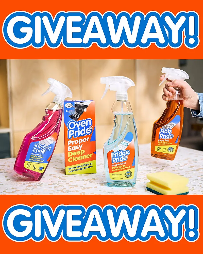 Win the ENTIRE New Oven Pride Range