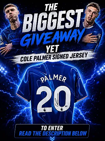 Prize image for Win a Signed Cole Palmer Chelsea Football Shirt