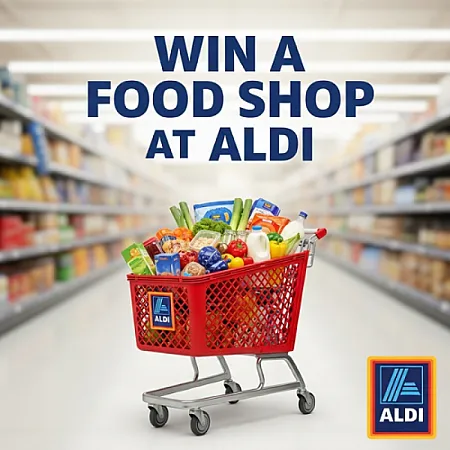 Win a food shop at Aldi