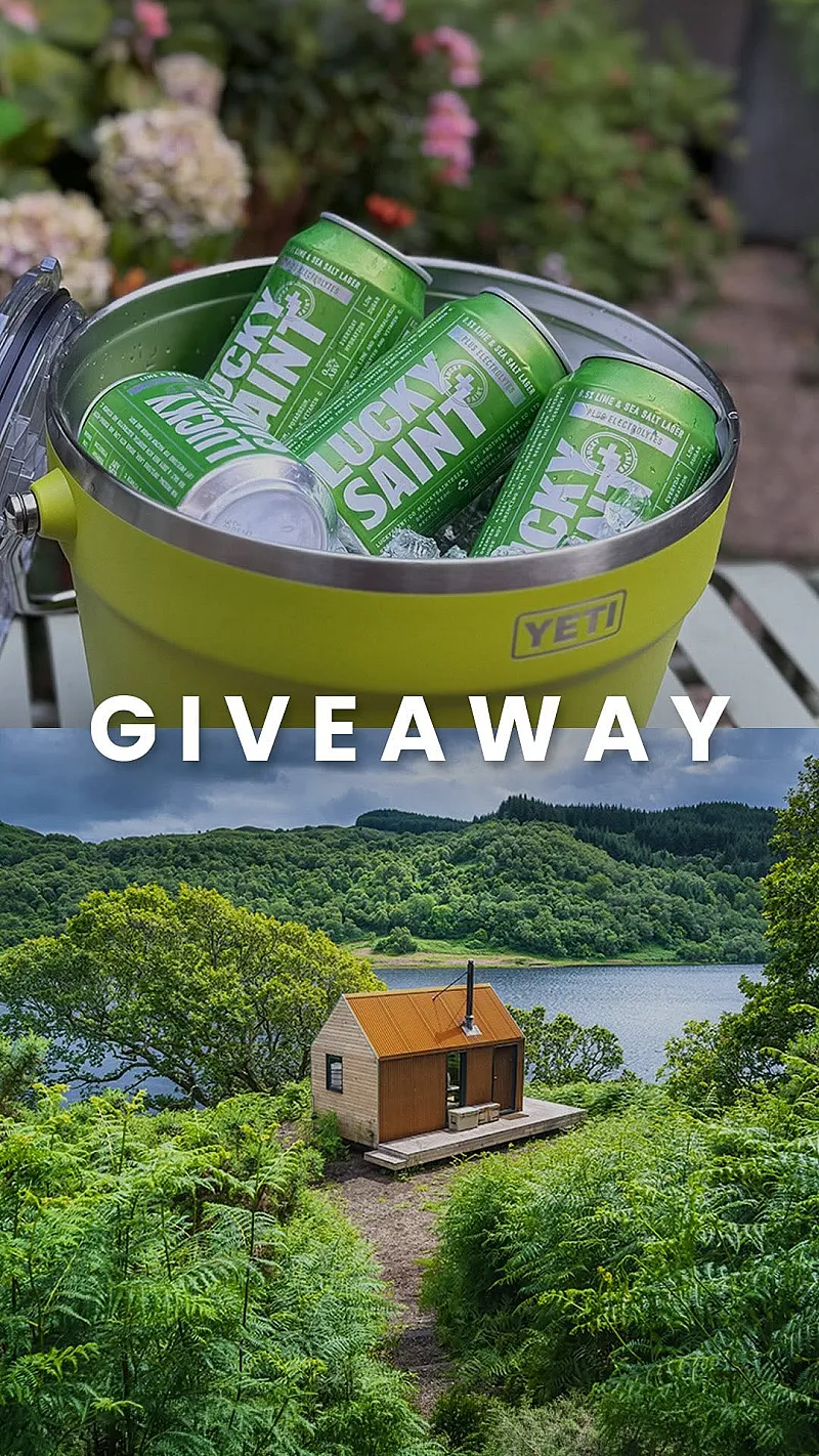 Win Lucky Saint Lime & Sea Salt Lager