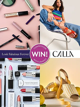 Prize image for Win a Pair of Calla Shoes and £100 for Look Fabulous Forever Makeup