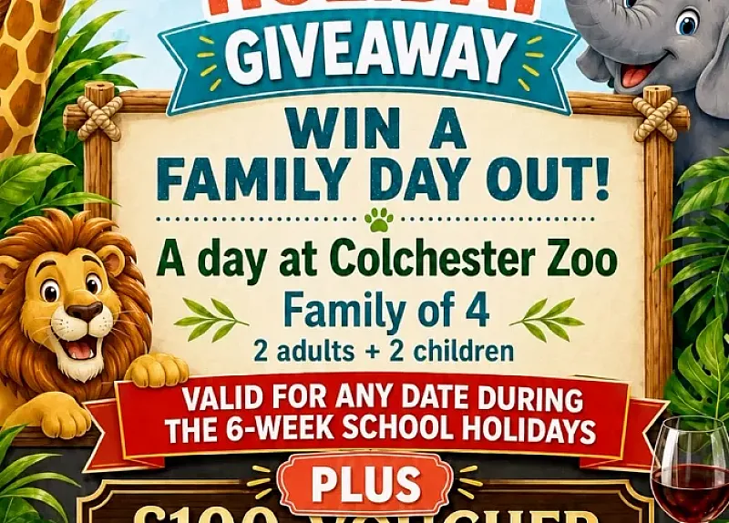 Win a Day Trip to Colchester Zoo