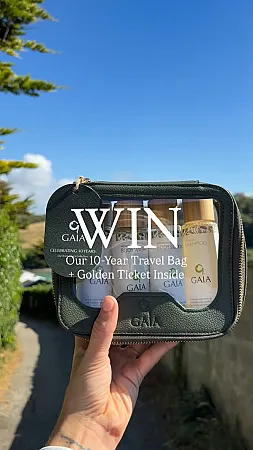 Prize image for Win a Limited Edition 10 Year Anniversary Bag from Gaia Skincare