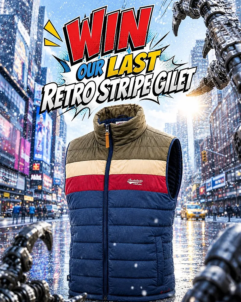 Win a Retro Stripe Gilet