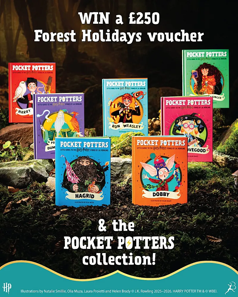 Win a £250 Forest Holidays Voucher and Pocket Potters Books