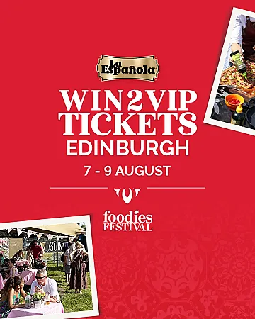 Prize image for Win VIP Tickets to the Edinburgh Foodies Festival