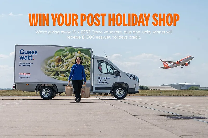 Win £1,500 easyJet Holidays Credit and Tesco Vouchers