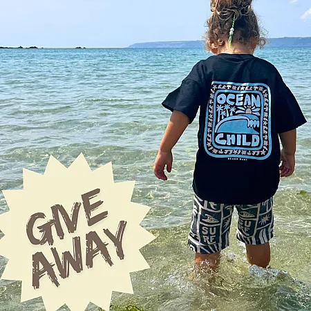Win a Choice of Organic Cotton T-Shirt from Beach Baby Clothing