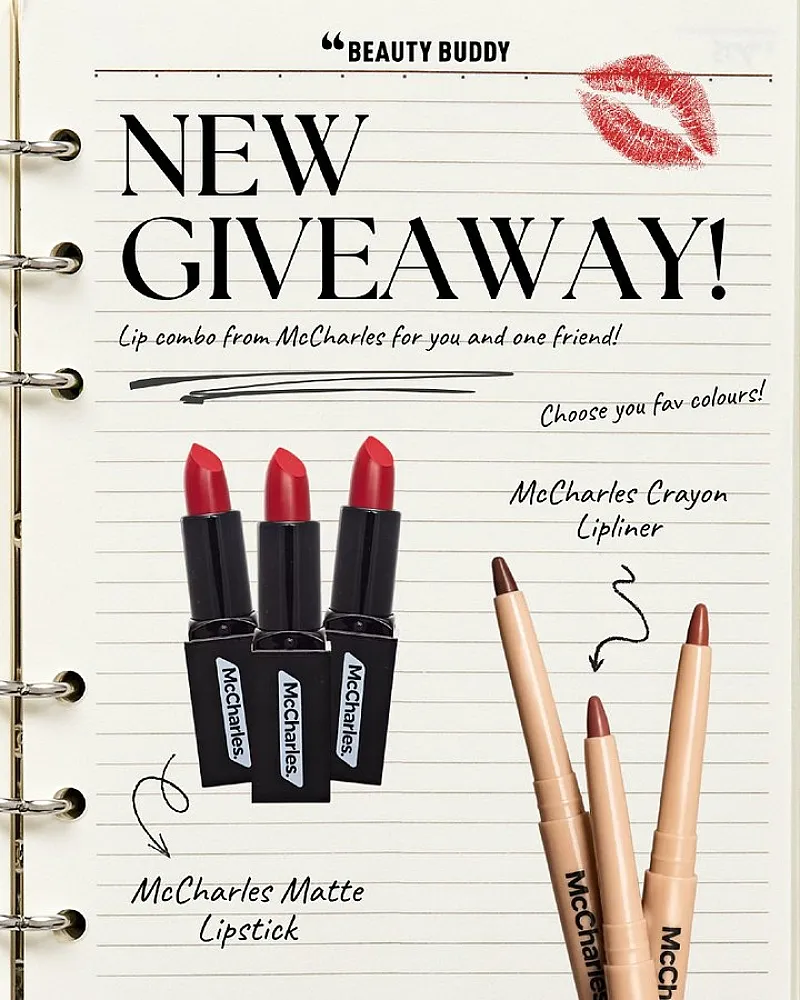 Win Custom Lipsticks & Lip Liners for Two