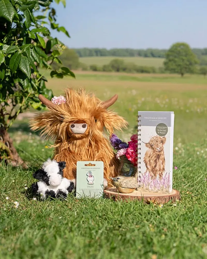 Win a Wrendale Plush, Cow Keyring, Duck Badge, Wren Figurine & to Do List!