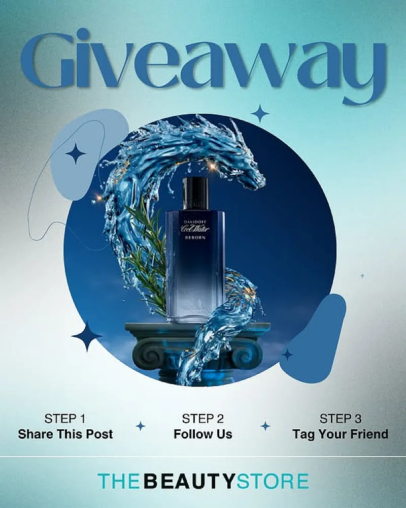 Win Davidoff Cool Water for Men Reborn Eau De Toilette!