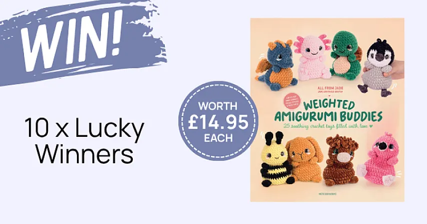 Win 1 of 10 Copies of Weighted Amigurumi Buddies!