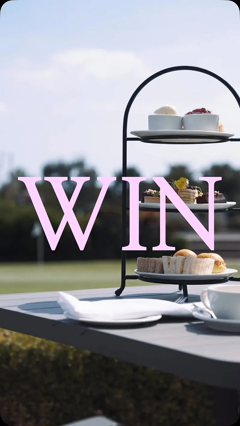 Win an Afternoon Tea & Spa Experience at Exeter Golf Club