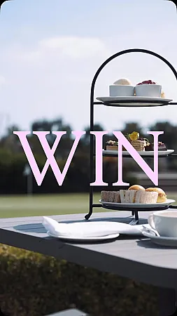 Prize image for Win an Afternoon Tea & Spa Experience at Exeter Golf Club