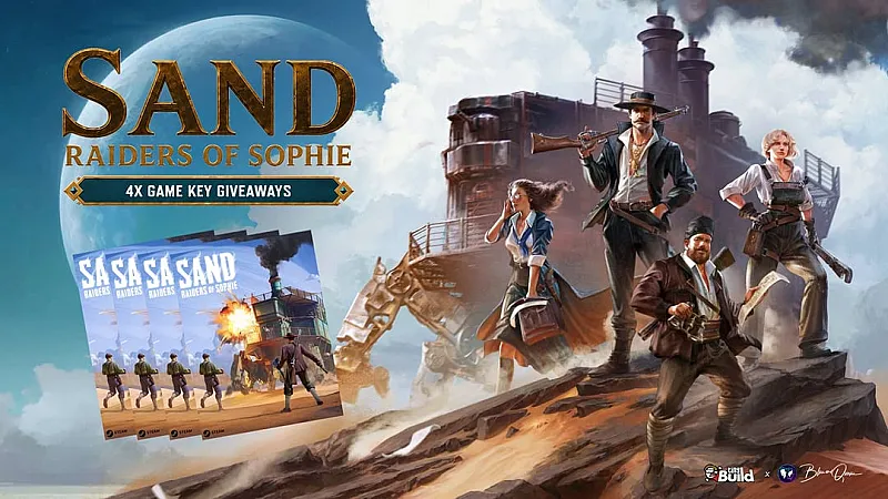 Win 4 Copies of SAND: Raiders of Sophie Game
