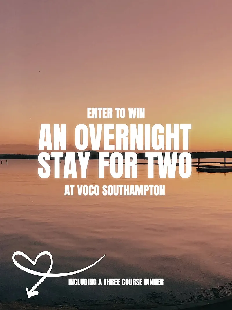 Win an Overnight Stay for Two with Gourmet Dinner on Southampton’s Waterfront