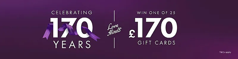 Win F.Hinds Gift Vouchers Worth £170