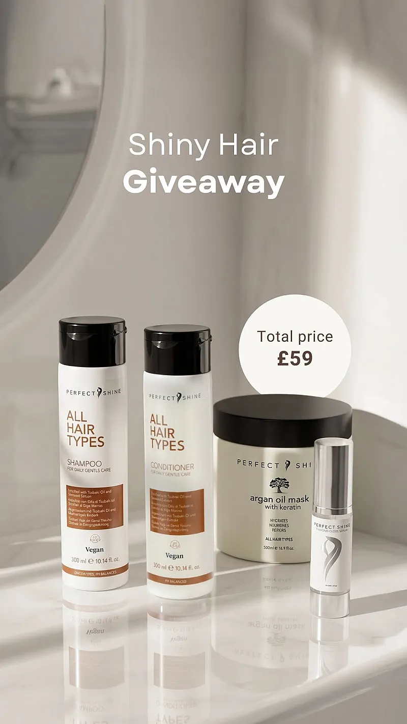 Win the complete Perfect Shine hair routine worth over £59