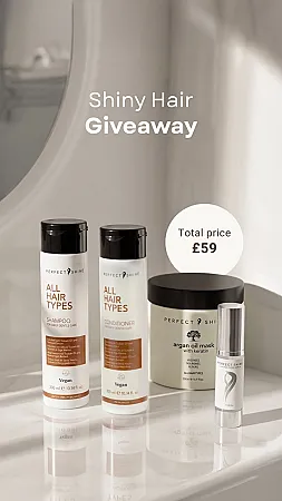 Prize image for Win the complete Perfect Shine hair routine worth over £59