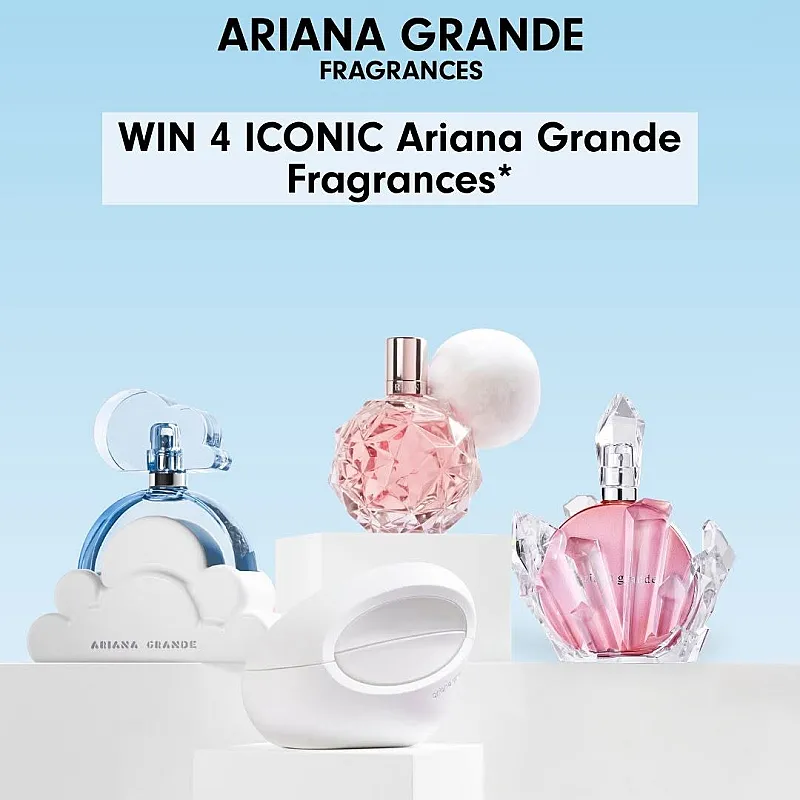 Win 4 Ariana Grande fragrances
