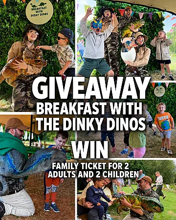 Win a Family Breakfast with Dinky Dinos