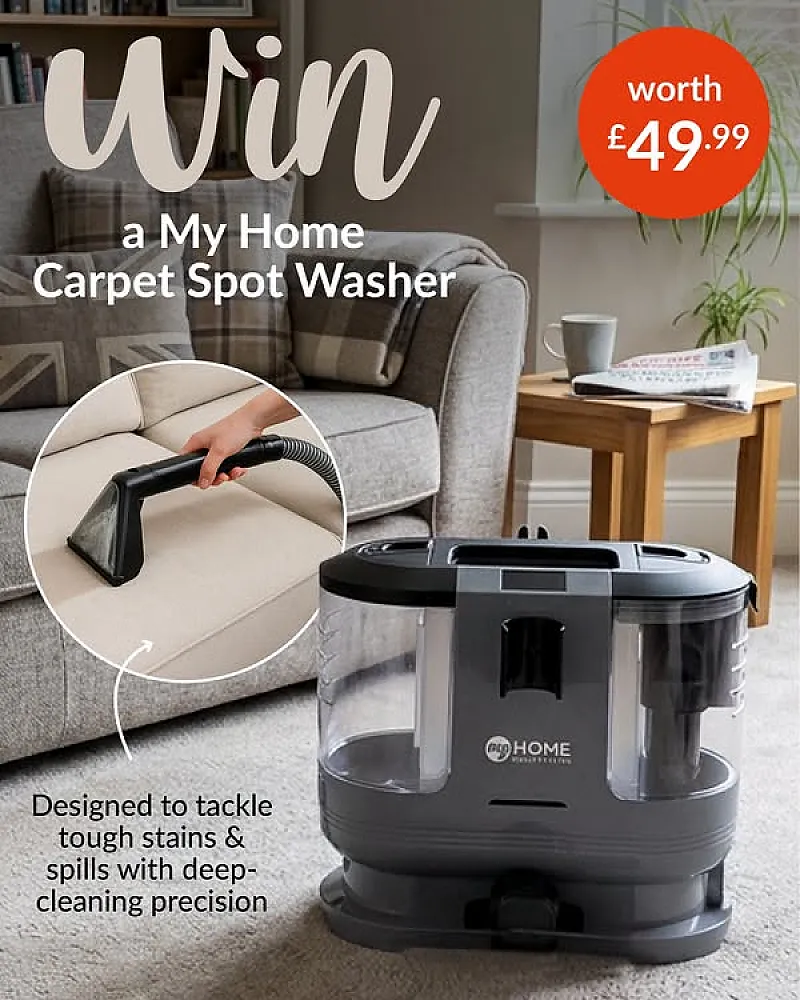 Win a My Home Carpet Spot Washer!