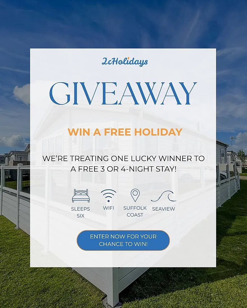 Win a Lodge Break at Pakefield Holiday Park, Suffolk