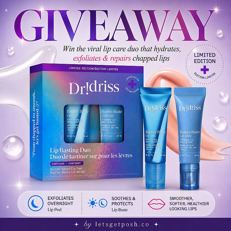 Win a Dr. Idriss Barrier Baste Lip Basting Duo