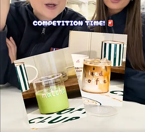 Win Iced Coffee or Matcha Glasses