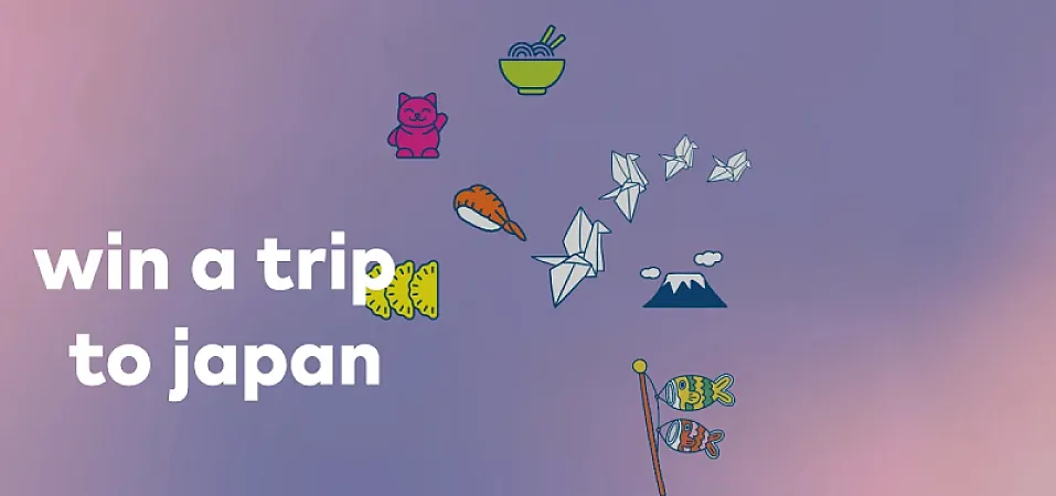 Win a trip to Japan