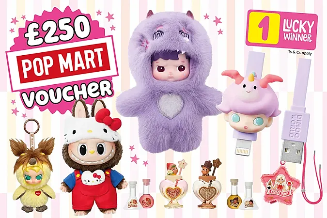 Win a £250 Pop Mart voucher