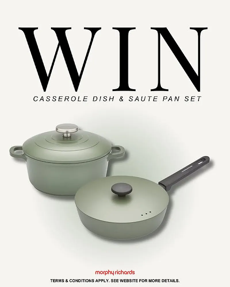 Win a Cast Aluminium Casserole Dish & Forged Aluminium Saute Pan!