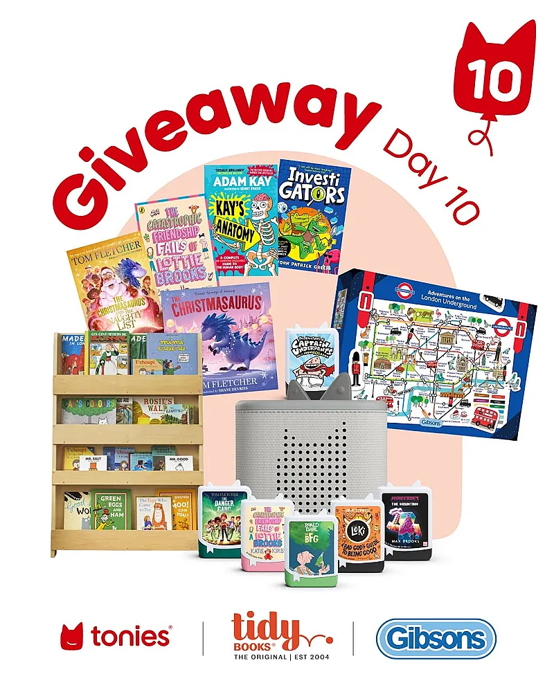 Win a Tonies Bundle with a Tidy Books Bookshelf