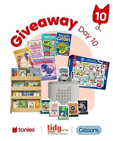 Win a Tonies Bundle with a Tidy Books Bookshelf