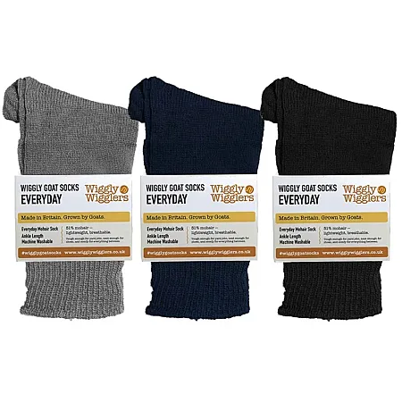 Prize image for Win a pair of Wiggly Everyday Goat Socks