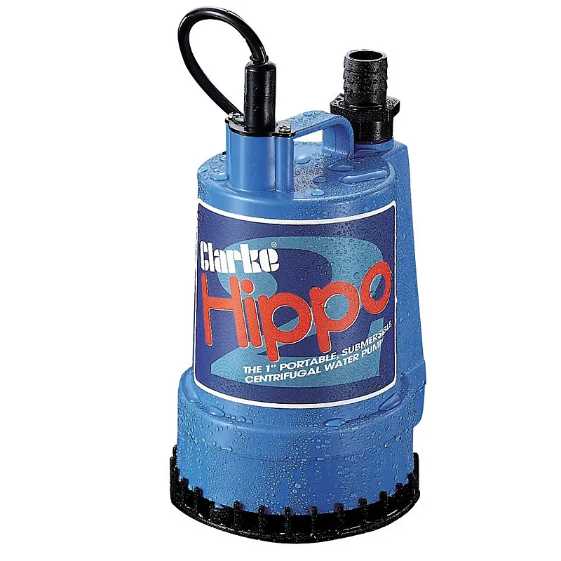 Win a Clarke Hippo Head Submersible Water Pump