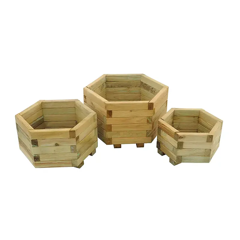 Win a Set of 3 Hexagonal Planters