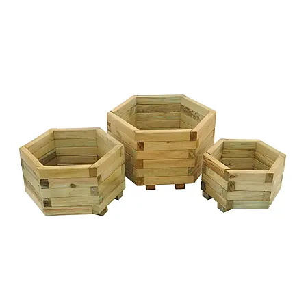 Win a Set of 3 Hexagonal Planters